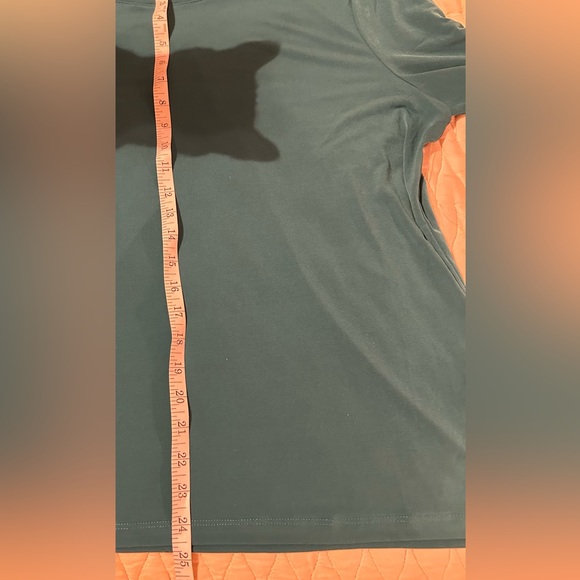 Chicos Off the Rack scoop neck tee, 3/4 sleeves. Very comfortable, Sz 3 $10 NWT - Picture 7 of 10